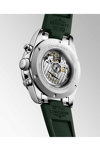 LONGINES Conquest Automatic Chronograph Green Rubber Strap