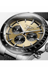 LONGINES Conquest Automatic Chronograph Black Rubber Strap