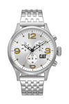 CATERPILLAR Diam Chronograph Silver Stainless Steel Bracelet