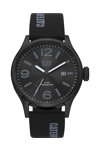 CATERPILLAR Diam Black Silicone Strap