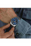 SEIKO Prospex 1965 Revival Diver's In Scuba Blue Automatic Silver Stainless Steel Bracelet