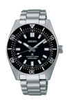 SEIKO Prospex 1965 Revival Diver's In Cove Black Automatic Silver Stainless Steel Bracelet