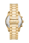 MICHAEL KORS Lexington Chronograph Gold Stainless Steel Bracelet