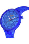 SWATCH Big Bold Colors Of Joy Blue Biosourced Bracelet