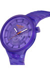 SWATCH Big Bold Colors Of Joy Purple Biosourced Bracelet