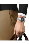 TISSOT T-Classic PR 100 Chronograph Silver Stainless Steel Bracelet