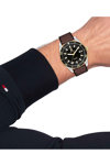 TOMMY HILFIGER Sport Automatic Two Tone Combined Materials Strap