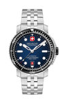 SWISS MILITARY HANOWA Maitre Plongeur Automatic Stainless Steel Bracelet Gift Set