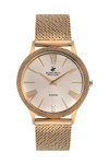 BEVERLY HILLS POLO CLUB Diamonds Rose Gold Stainless Steel Bracelet