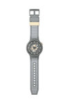 SWATCH Essentials Thru The Horizon Grey Silicone Strap