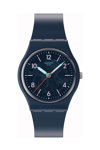 SWATCH Essentials Time To Teal Blue Biosourced Strap