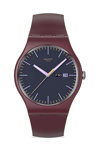 SWATCH Essentials Burgundy Berry Bordeaux Biosourced Strap