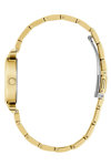 GUESS Array Crystals Gold Stainless Steel Bracelet