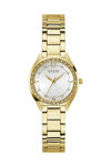 GUESS Charlotte Crystals Gold Stainless Steel Bracelet