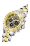 GUESS Majestic Crystals Two Tone Stainless Steel Bracelet