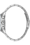 LEE COOPER Dual Time Silver Metallic Bracelet