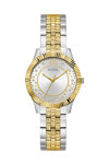 GUESS Starstruck Zircons Two Tone Stainless Steel Bracelet