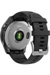 GARMIN Fenix E 47mm Silver with Black Silicone Strap