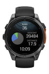 GARMIN Fenix 8 47mm AMOLED Slate Gray with Black Silicone Band