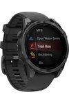 GARMIN Fenix 8 47mm AMOLED Slate Gray with Black Silicone Band