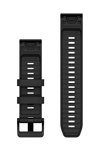 GARMIN QuickFit 22 Black Silicone Band