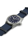 HAMILTON Khaki Field Quartz Blue Fabric Strap