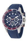 NAUTICA NST Chronograph Silver Stainless Steel Bracelet Gift Set