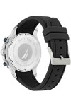 NAUTICA NST Chronograph Black Silicone Strap Gift Set