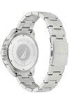 NAUTICA NCT Windrose Silver Stainless Steel Bracelet