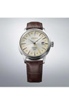 SEIKO Presage 'Acacia' Cocktail Time Automatic GMT Brown Leather Strap