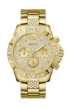 GUESS Majestic Crystals Gold Stainless Steel Bracelet