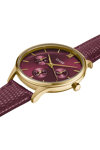 CLUSE Minuit Bordeaux Leather Strap