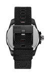 DIESEL Baby Chief Solar Black Synthetic Strap