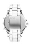 DIESEL Mr Daddy 2.0 Quad Time Chronograph Silver Stainless Steel Bracelet