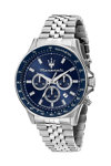 MASERATI Sfida Chronograph Silver Stainless Steel Bracelet