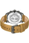 TIMBERLAND Northbridge Dual Time Brown Leather Strap