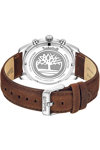 TIMBERLAND Northbridge Dual Time Brown Leather Strap