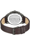 POLICE Burbank Chronograph Brown Leather Strap