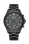 POLICE Burbank Chronograph Black Stainless Steel Bracelet