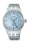 SEIKO Presage Cocktail Time GMT Automatic Dual Time Silver Stainless Steel Bracelet