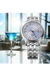 SEIKO Presage Cocktail Time GMT Automatic Dual Time Silver Stainless Steel Bracelet