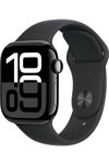 Apple Watch Series 10 GPS 42mm Jet Black Aluminium Case with Black Sport Band (M/L)