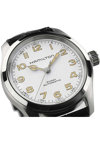 HAMILTON Khaki Field Murph Automatic Black Leather Strap