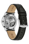 BULOVA Hudson Automatic Black Leather Strap