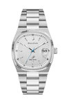 BULOVA Super Seville Silver Stainless Steel Bracelet