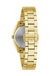 BULOVA Surveyor Diamonds Gold Stainless Steel Bracelet