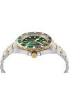 PHILIPP PLEIN GMT-I Challenger Crystals GMT Two Tone Stainless Steel Bracelet