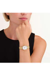 ROSEFIELD Oval Half Moon Gold Stainless Steel Bracelet