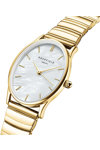 ROSEFIELD Oval Half Moon Gold Stainless Steel Bracelet