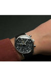 SEIKO Conceptual Chronograph Black Synthetic Strap